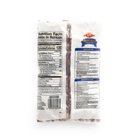 La Fe Bola Roja beans packaging showcasing nutrition facts for quality Latin foods.