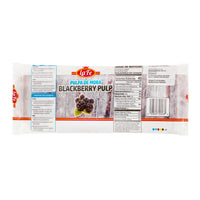 La Fe Blackberry Pulp, a fresh and tangy Latin food product, perfect for cooking and rich in antioxidants.