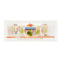 La Fe Pulp Guanabana packets, 10-count, 3.5 oz each, authentic Latin food with tropical flavors, perfect for quality Latin meals.