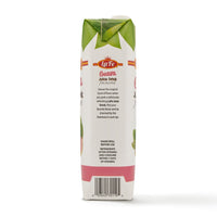 La Fe Guava Juice Tetra Pack, 100% real guava, refreshing tropical flavor, great for hydration, authentic Latin food.