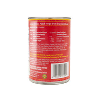 Grace Tropical Fruit Punch recipe can with nutritional info, perfect for authentic Latin flavors and refreshing beverages.