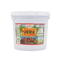 Grace hot jerk seasoning 2X9LB, perfect for authentic Latin food lovers seeking tropical flavors.