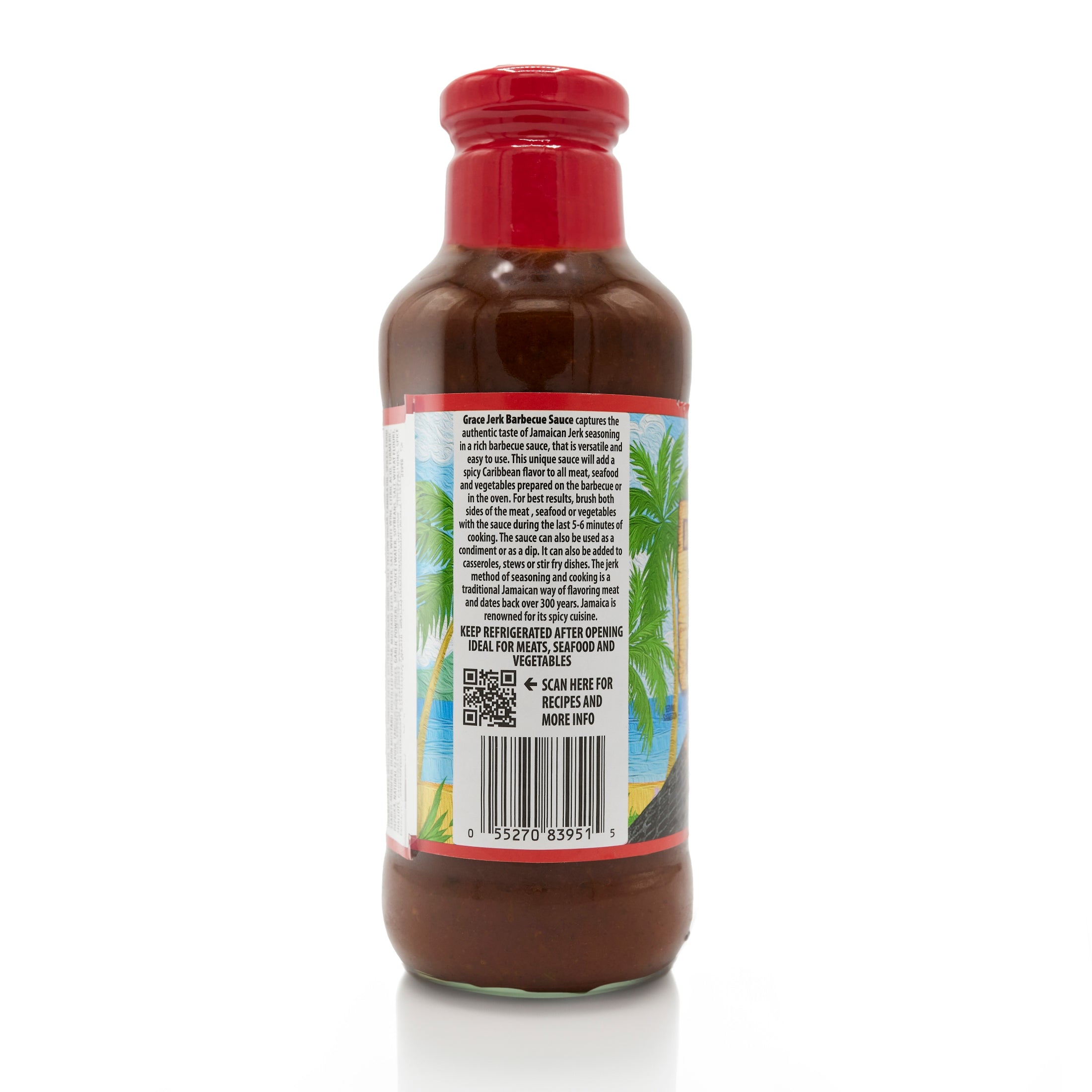 GR. JERK BBQ SAUCE 12x16oz