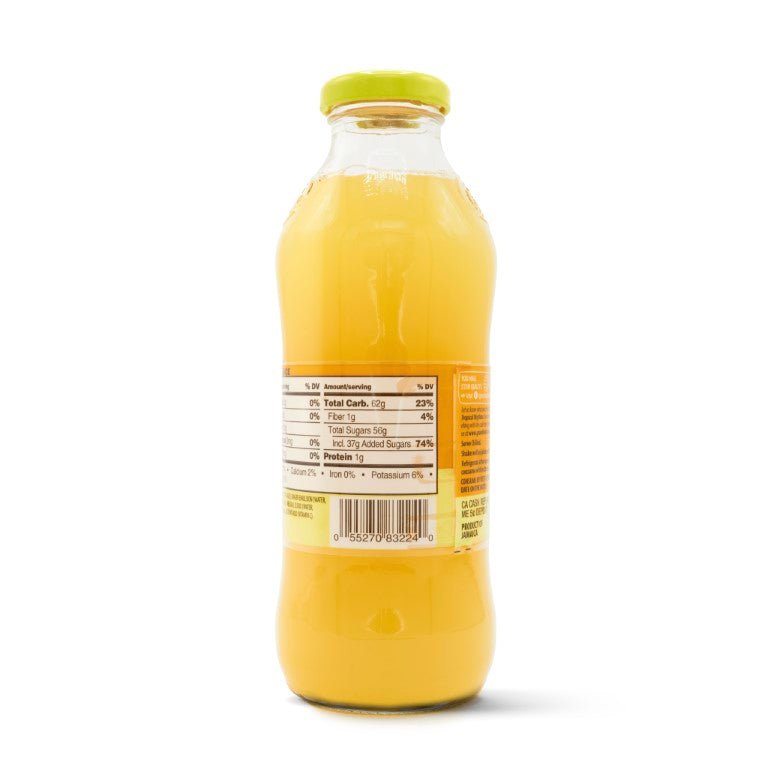 T/RHY PINE GINGER beverage bottle showcasing tropical flavors, perfect for authentic Latin food enthusiasts.