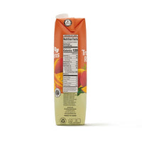 T/RHYTHMS Mango Carrot Tetra packaging highlighting nutrition facts and tropical flavors in a 12x1L size.