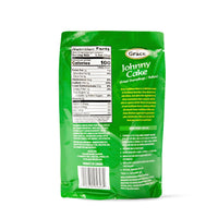 Grace Johnny Cake Mix packaging with nutrition facts, perfect for authentic Latin flavors and quality Latin foods.