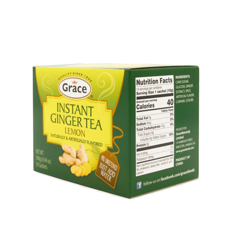 GR. INST. GING. TEA -LEMON 24X14X10G