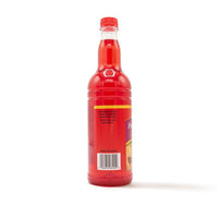 Grace Syrup Fruit Punch 25.5 oz bottle, perfect for beverages and desserts, offering authentic tropical flavors.