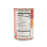 Nutrition facts for GR Classic Mackerel can, featuring quality ingredients for authentic Latin food.