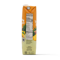 T/RHYTHMS Pineapple Ginger Tetra juice box, 120 calories, nutritious tropical flavors, authentic Latin food product.