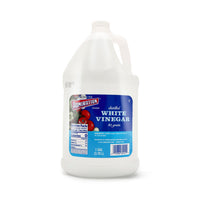 ADMIRATION 4% White Vinegar in a 1-gallon container, perfect for cooking and cleaning in Latin households.
