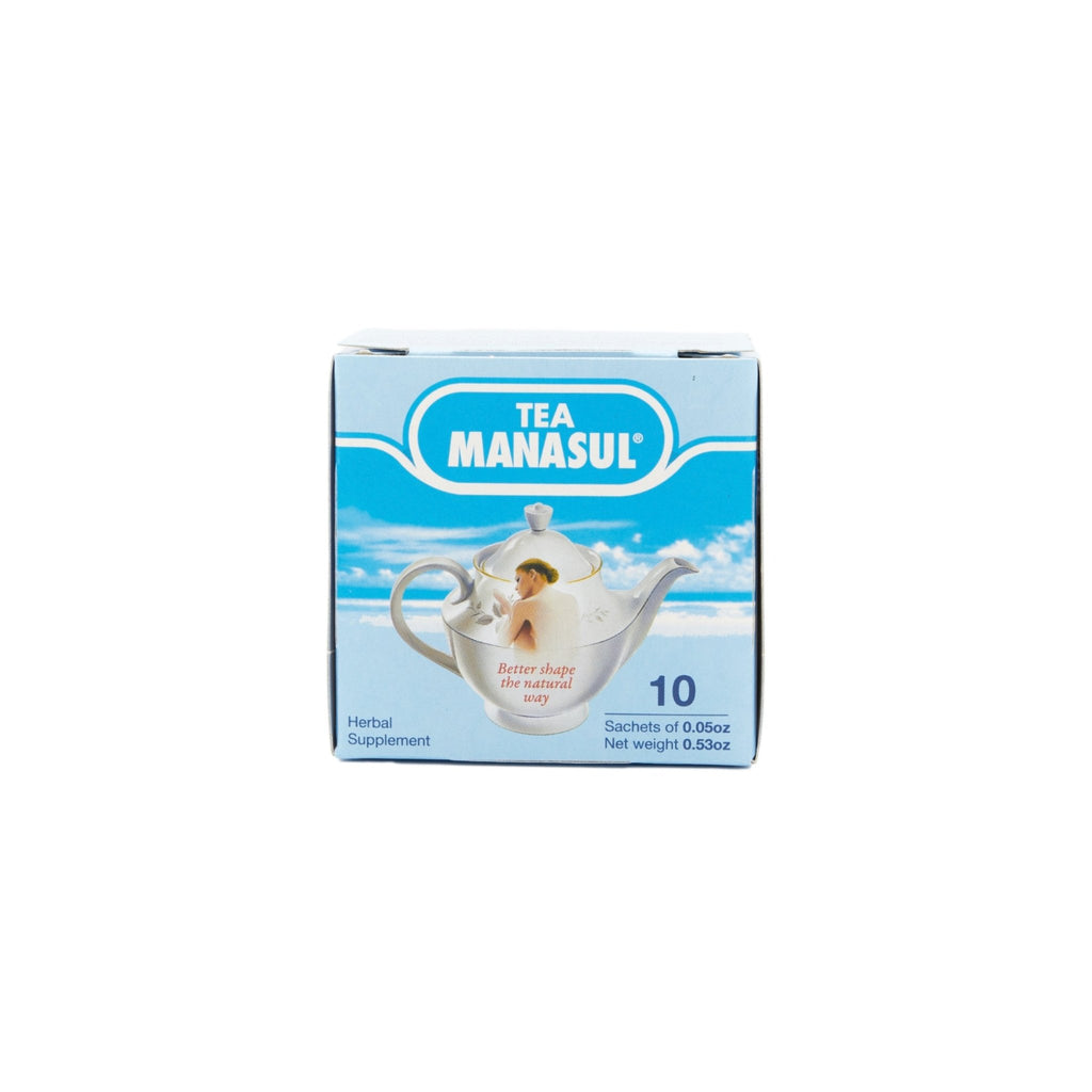 MANASUL TE herbal supplement for gastrointestinal health, 10 sachets, authentic Latin food product from the USA.