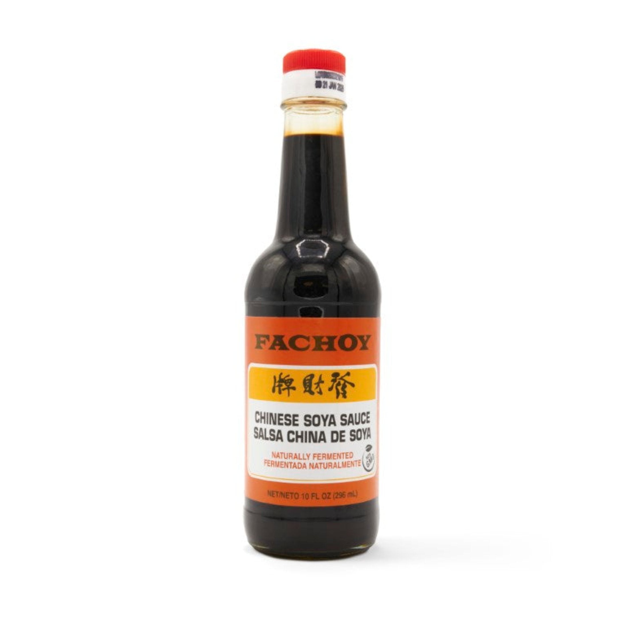 Fachoy Chinese Soya Sauce 10 oz, premium quality for authentic Latin flavors in culinary dishes.