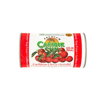CARIBIK SUN ACEROLA 12oz beverage concentrate, vibrant tropical flavors, authentic Latin drink, buy Latin food online.