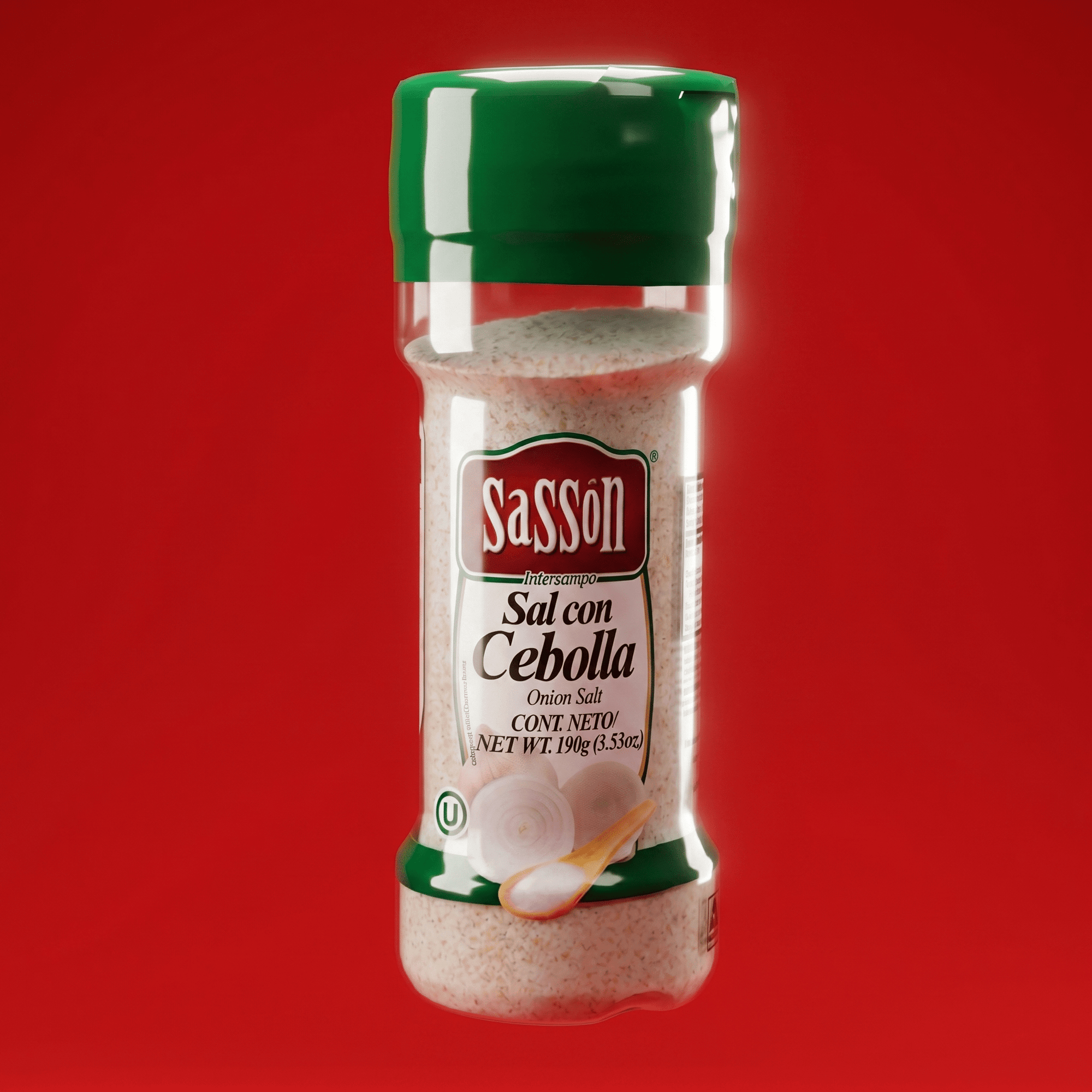 Onion Salt for Chicken & Latin Cooking | Sasson 12x3.53 oz
