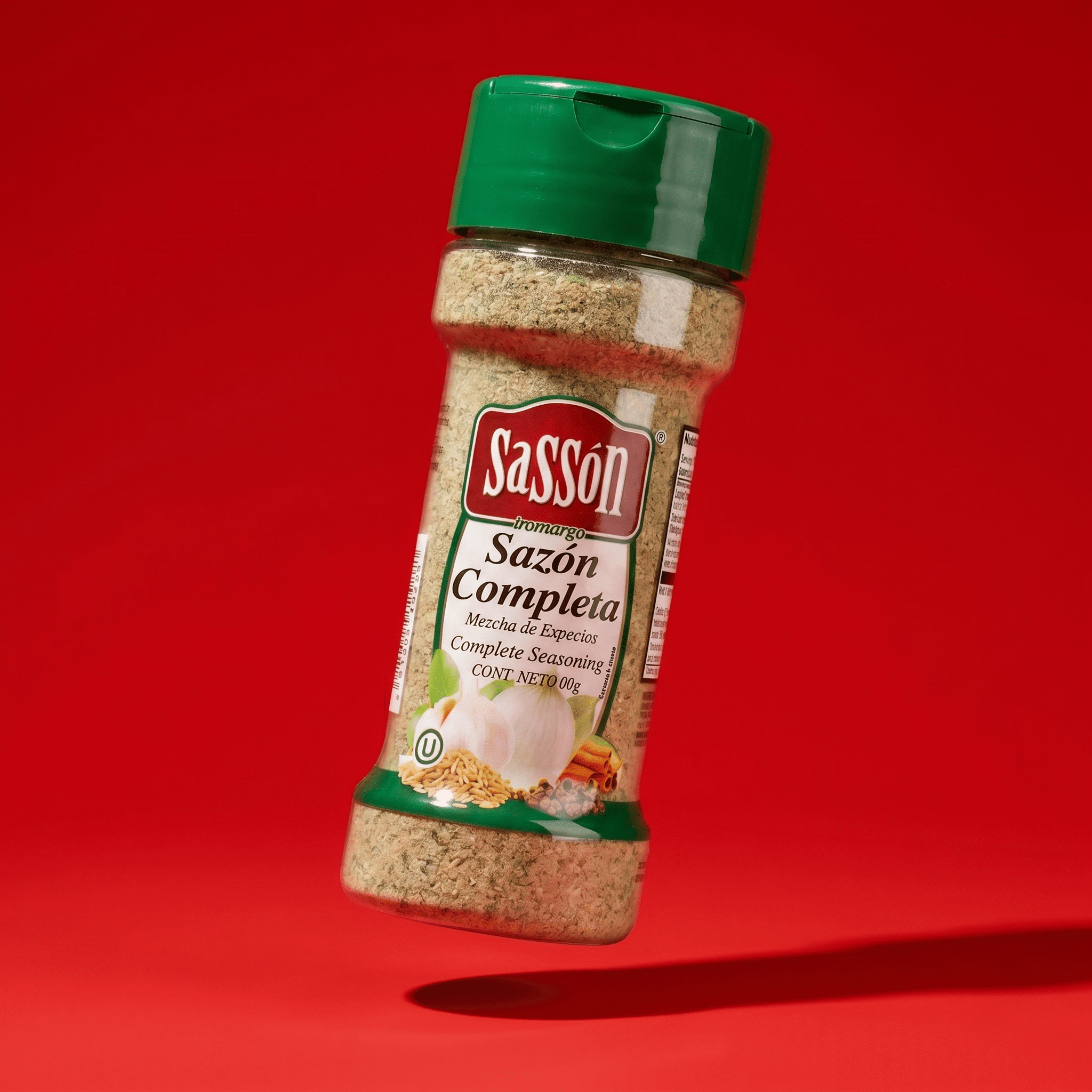 Sasson Pa’ Todo All Purpose Seasoning 12x2.82 oz sazón para todo for chicken, meats, rice, beans, soups, stews, marinades, and Latin recipes