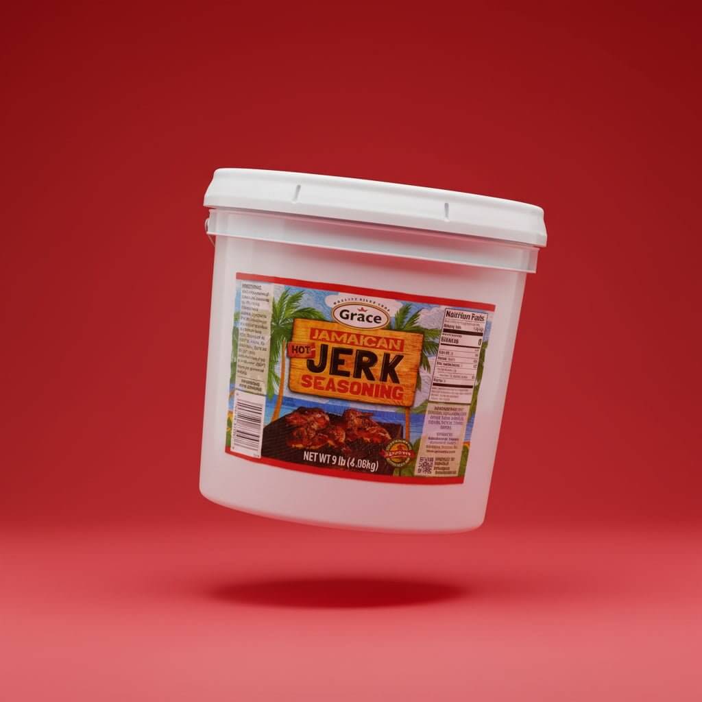 Grace hot jerk seasoning spicy Jamaican blend