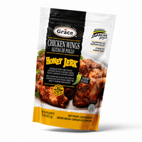 Grace Honey Jerk Chicken Wings 12/15 OZ - La Fe Foods
